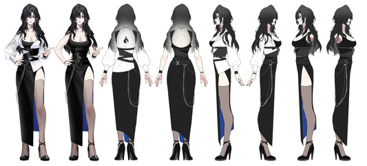 Unnämed first female model