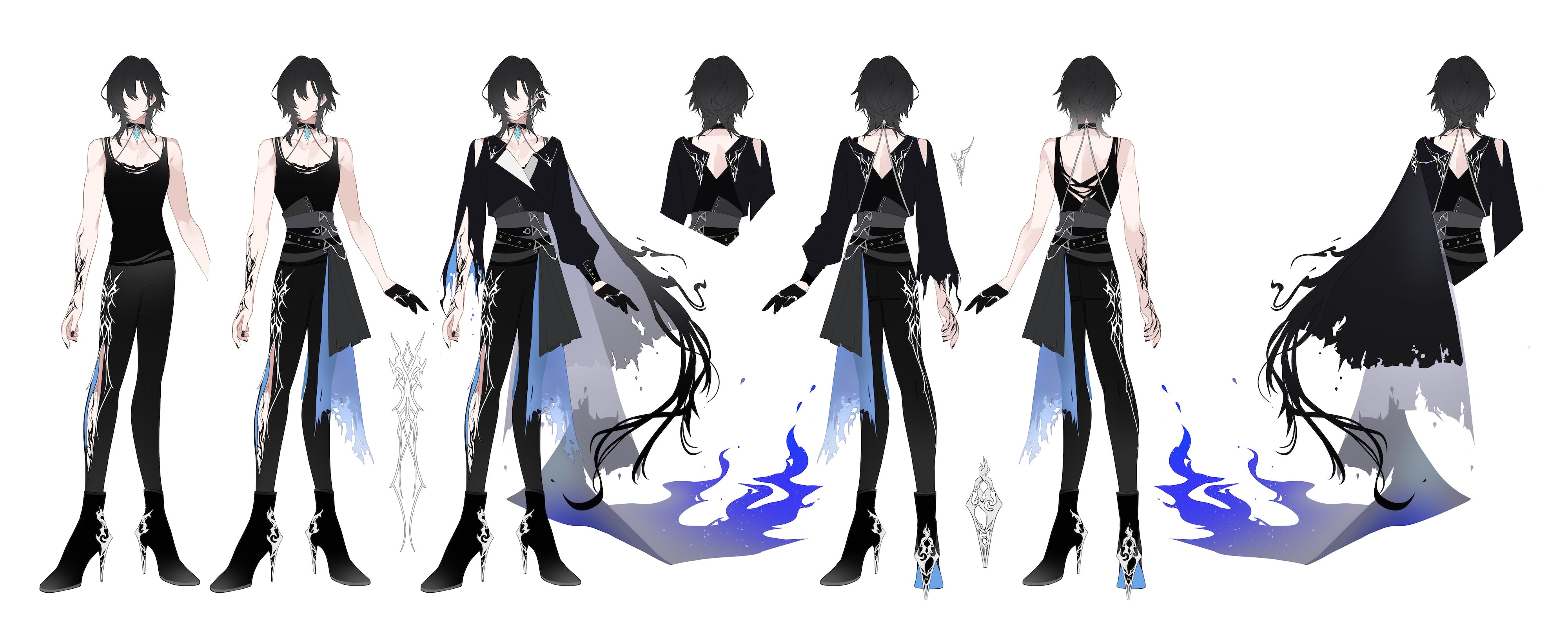 Trails of Flame : 3D Concert outfits