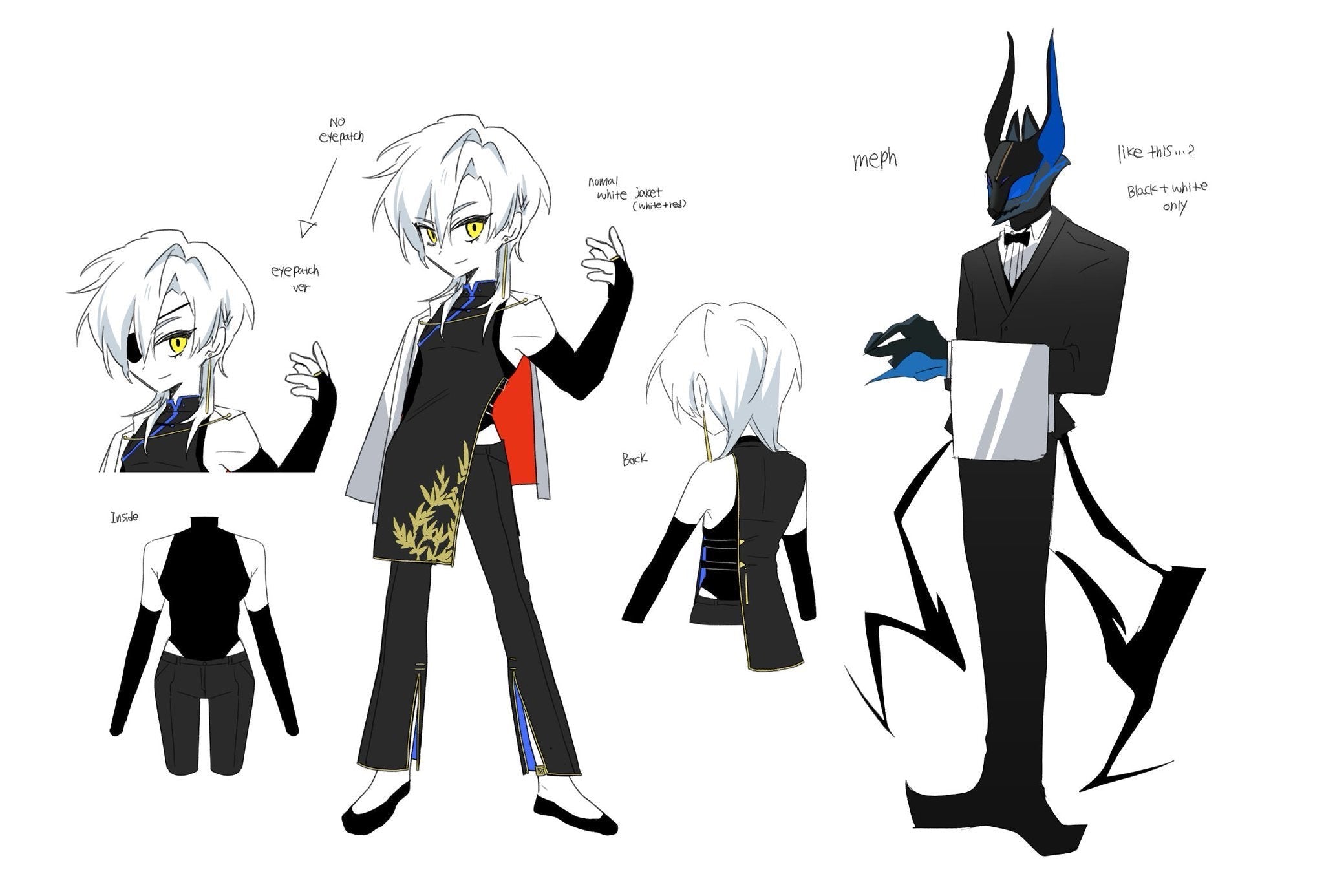 Outfits of MV [唱 - Show (Cover) - Unnämed]