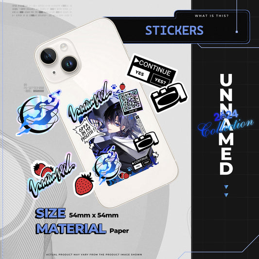 Unnämed 3D Reveal Sticker Set